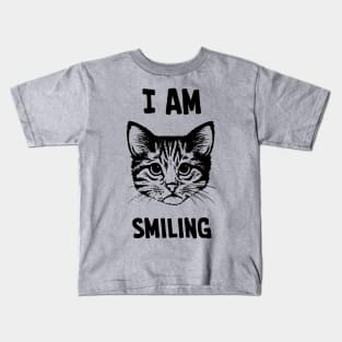 I am smiling Kids T-Shirt